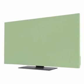 Solid Grass TV Dust Cover 24 Inch, Green Computer Monitor Cover Dustproof Stretchable Indoor TV Screen Protector for LED LCD Universal Monitors