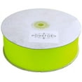 thumbnail image 1 of Solid Grosgrain Ribbon, 1-1/2-Inch, 50 Yards, Neon Yellow, 1 of 1