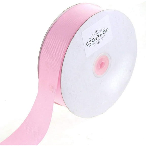 Solid Grosgrain Ribbon, 7/8-Inch, 50 Yards, Light Pink