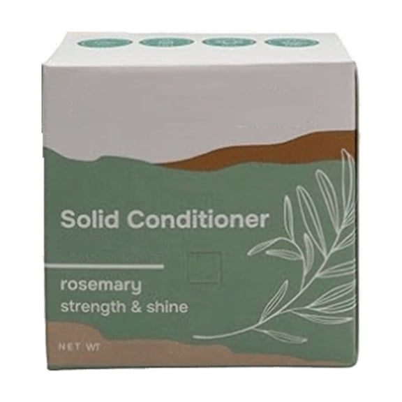 Solid Hair Soap With Keratin And Shea For Fine Hair Strengthening Plumping Conditioner Bar Plastic