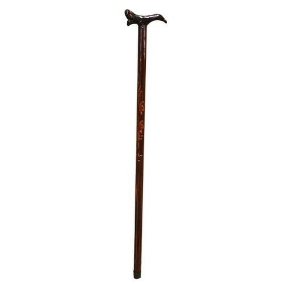 Solid Harwood Dragon Head Design Walking Cane