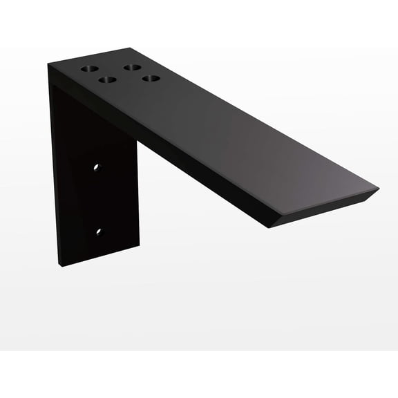 Solid Heavy Duty Steel L Bracket Countertop Support (12 Inch) 1 Count, Great for Kitchen Islands, Bathroom vanities, Made with American Steel, Hardware Included by Original Granite Bracket