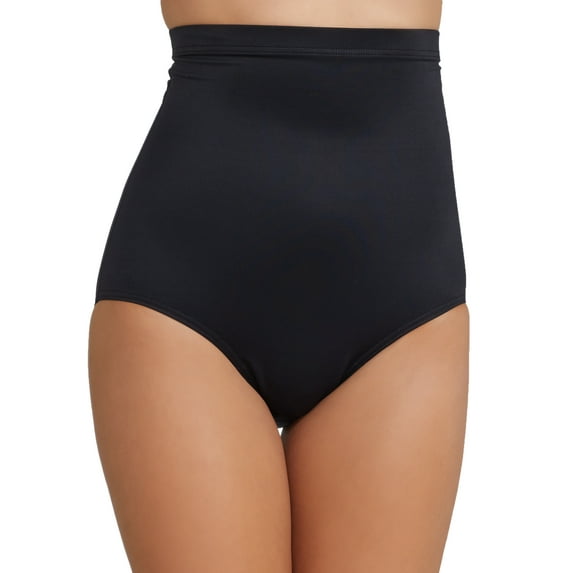 Solid High-Waist Bikini Bottom Swimsuit