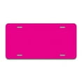 thumbnail image 1 of Solid Hot Pink Aluminum License Plate, 1 of 1
