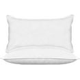 thumbnail image 1 of Solid Hotel Bed Pillows, Cooling Gel-Infused Filling, for Side, Back, and Stomach Sleepers, 2-PACK King Size Pillow Set, 1 of 5