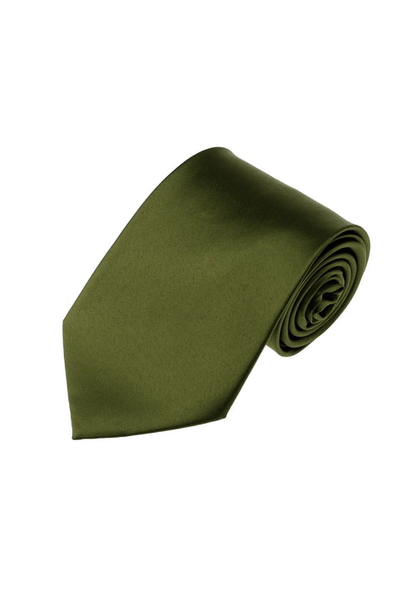 Solid Hunter Green Traditional Men's Necktie