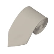 Solid Ivory Slim Men's Necktie
