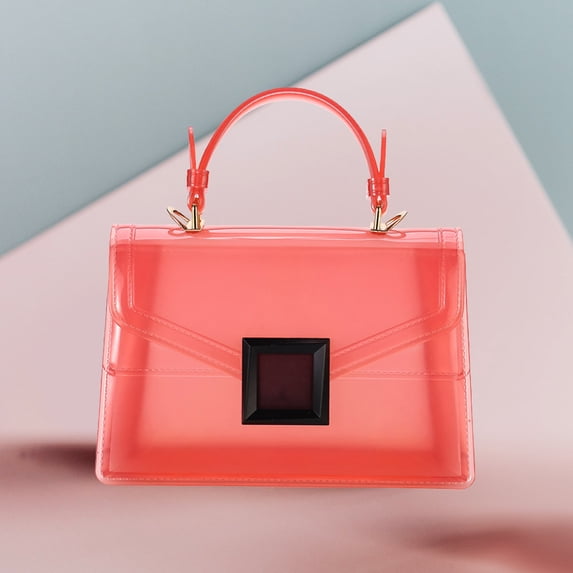 Solid Jelly Tote / Crossbody Bag - Walmart.com