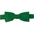 thumbnail image 1 of Solid Kelly Green Kid's Pre-Tied Bow Tie, 1 of 5