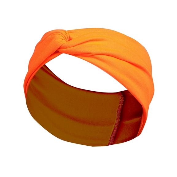 Solid Knitting Wool Hair Band for Autumn and Winter Warm Elastic European Style