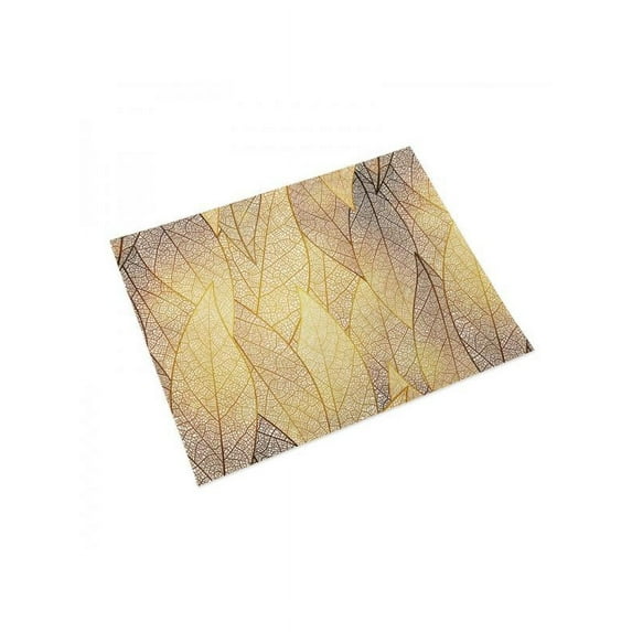 Solid Leaf Rectangle Cotton Tablecloth Square Soft Home Decor Coffee Table Cover