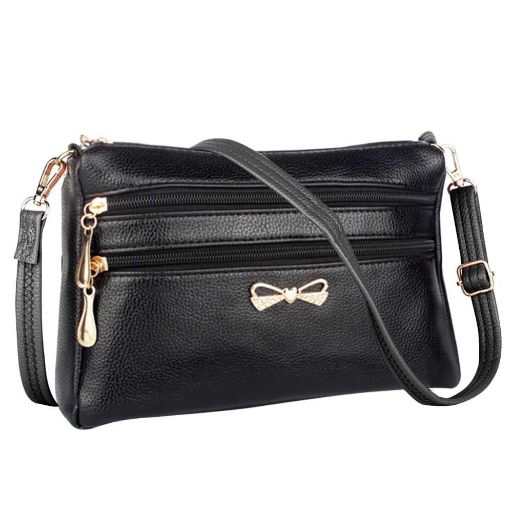 bellabydesignllc - 4Pcs Women's handbag Litchi Pattern Leather