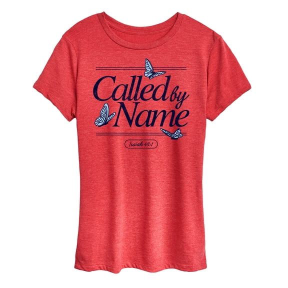 Solid Light - Called By Name - Isaiah 43:1 - Women'S Short Sleeve Graphic T-Shirt
