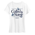 thumbnail image 1 of Solid Light - Called By Name - Isaiah 43:1 - Women'S Short Sleeve Graphic T-Shirt, 1 of 5