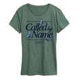 thumbnail image 1 of Solid Light - Called By Name - Isaiah 43:1 - Women'S Short Sleeve Graphic T-Shirt, 1 of 5