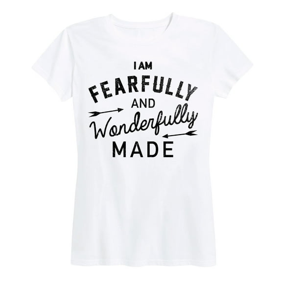 Solid Light - Fearfully And Wonderfully - Women's Short Sleeve Graphic T-Shirt