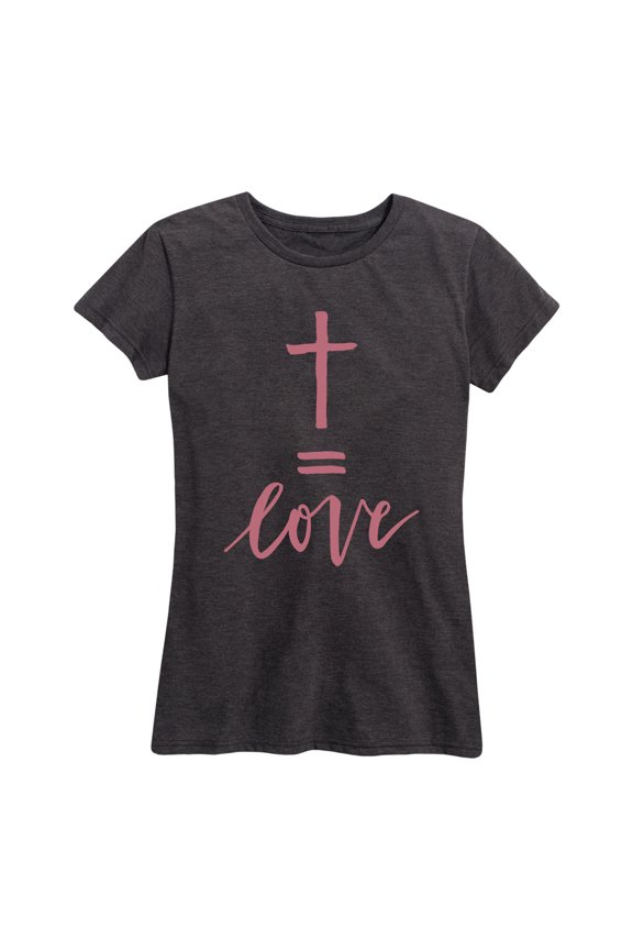 - God Equals Love - Women's Short Sleeve Graphic T-Shirt
