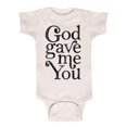 thumbnail image 1 of Solid Light - God Gave Me You - Infant Baby One Piece, 1 of 5
