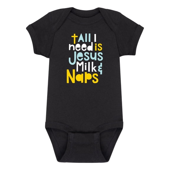 Solid Light - Jesus Milk Naps - Infant One Piece