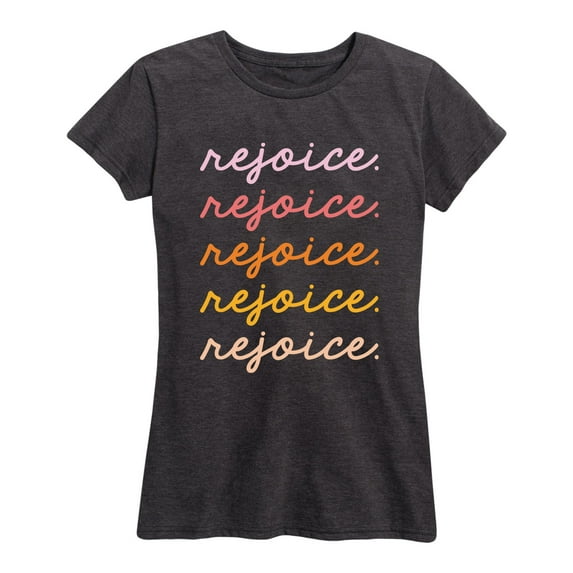 Solid Light - Rejoice - Women's Short Sleeve Graphic T-Shirt