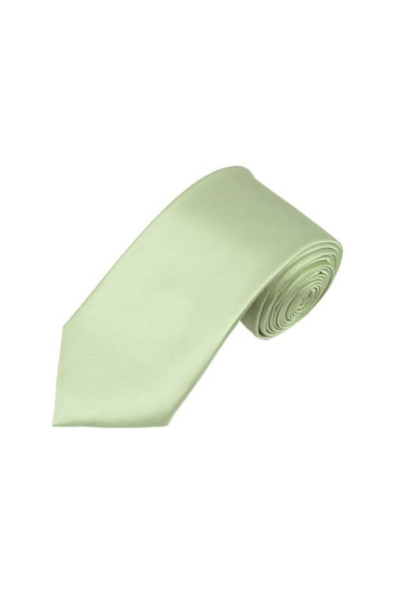 Solid Light Sage Green Boy's Necktie