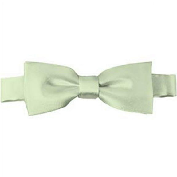 Solid Light Sage Green Kid's Pre-Tied Bow Tie