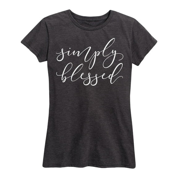 Instant Message - Simply Blessed - Women's Short Sleeve Graphic T-Shirt