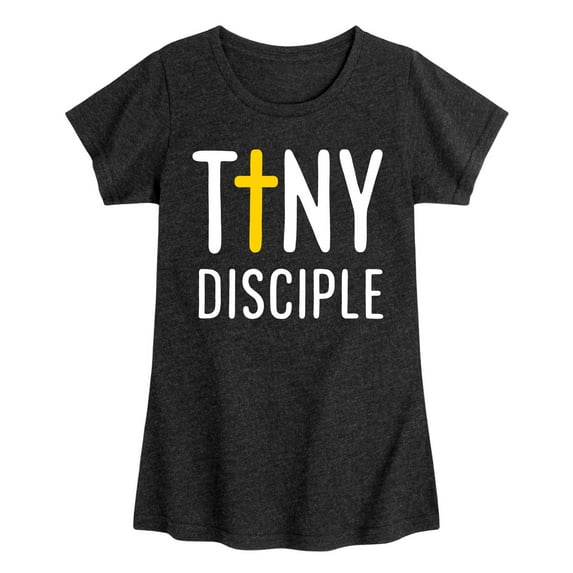 Solid Light - Tiny Disciple - Toddler and Youth Girls Short Sleeve T-Shirt