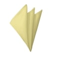 thumbnail image 1 of Solid Light Yellow Handkerchief, 1 of 1