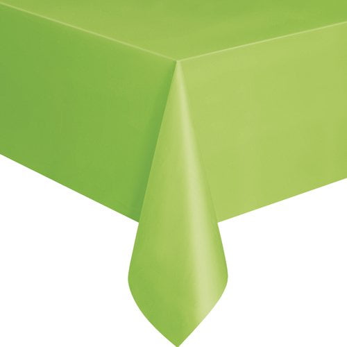 Solid Lime Green Table Cover, 54" x 108"