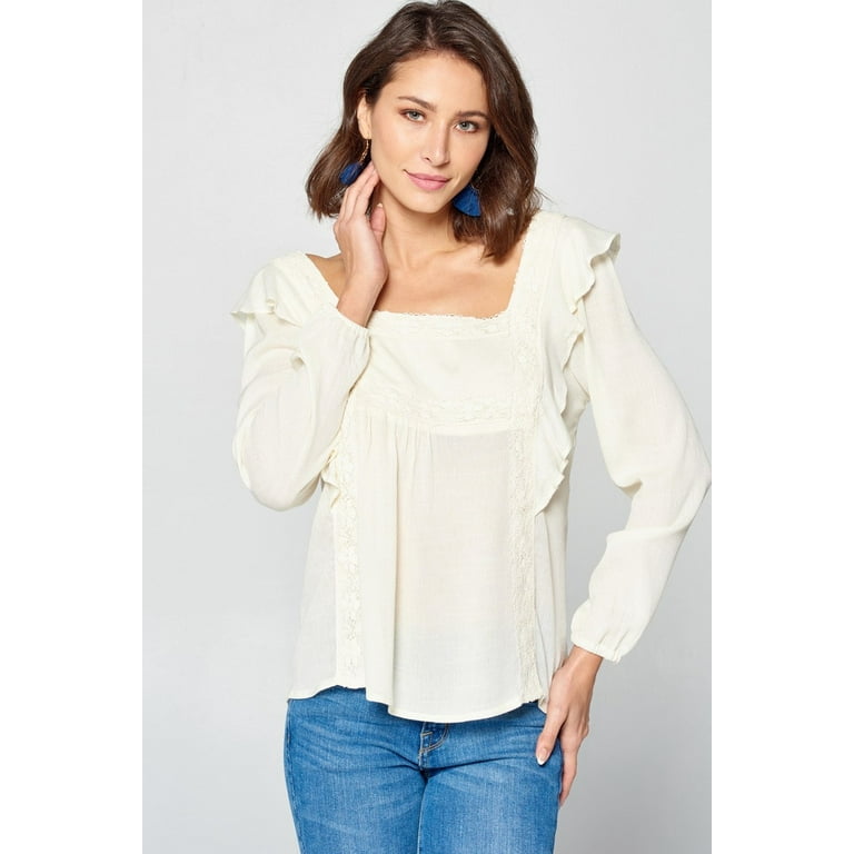 Gauze peasant blouse 2025
