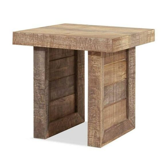 Solid Mango Wood End Table