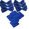 thumbnail image 1 of Solid Matching Pre-Tied Bow Tie and Pocket Square Sets for For Weddings and Formal Events, 1 of 5