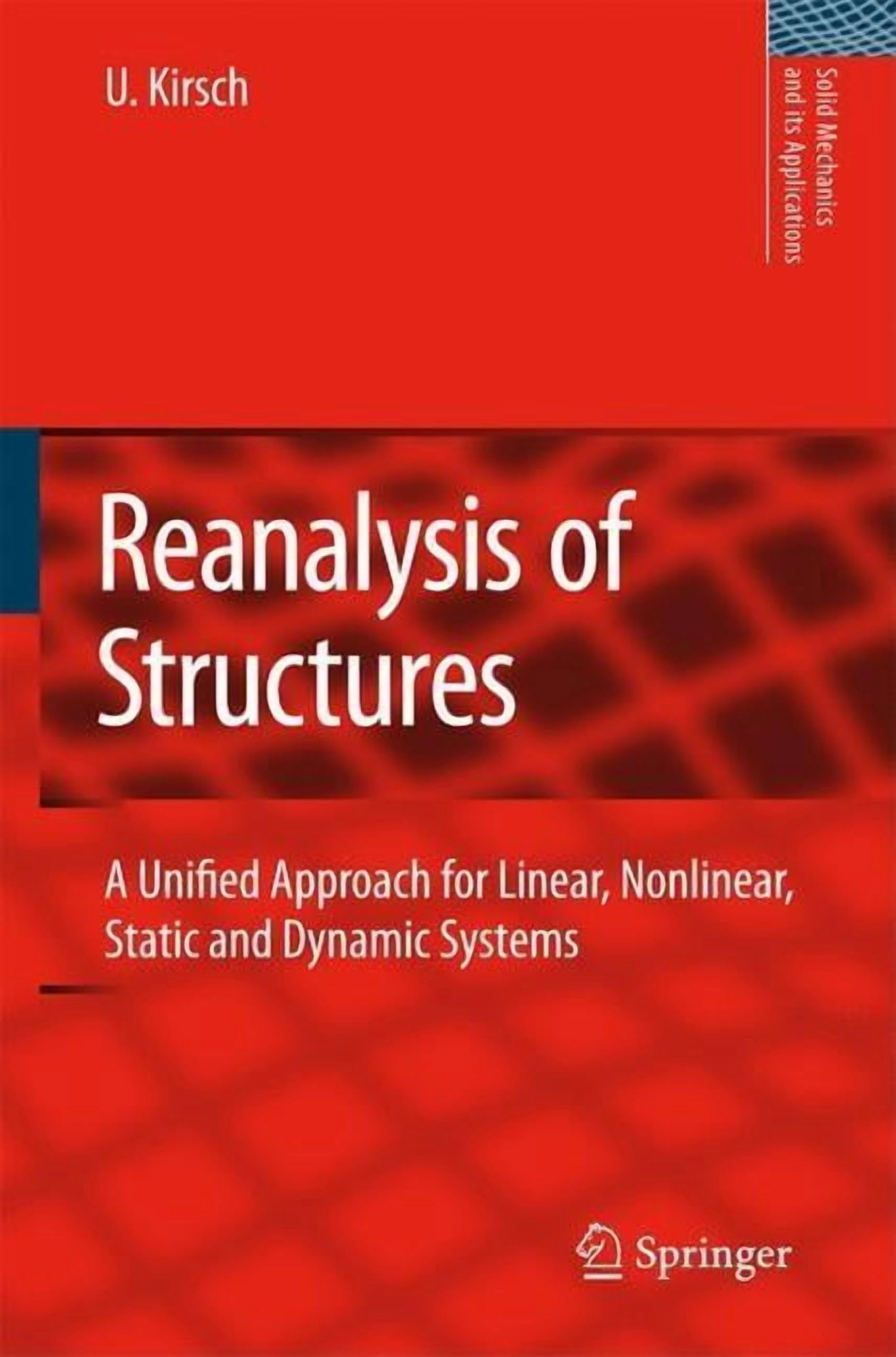 Solid Mechanics and Its Applications Reanalysis of Structures: A ...