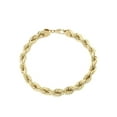 thumbnail image 1 of Solid Mens Rope Bracelet 10K/14K Yellow Gold, 1 of 5