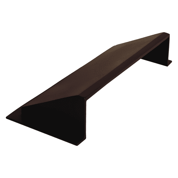 Solid Metal Deflector 4"x10" Unbreakable Cast Aluminum | Air & Heat Diverter