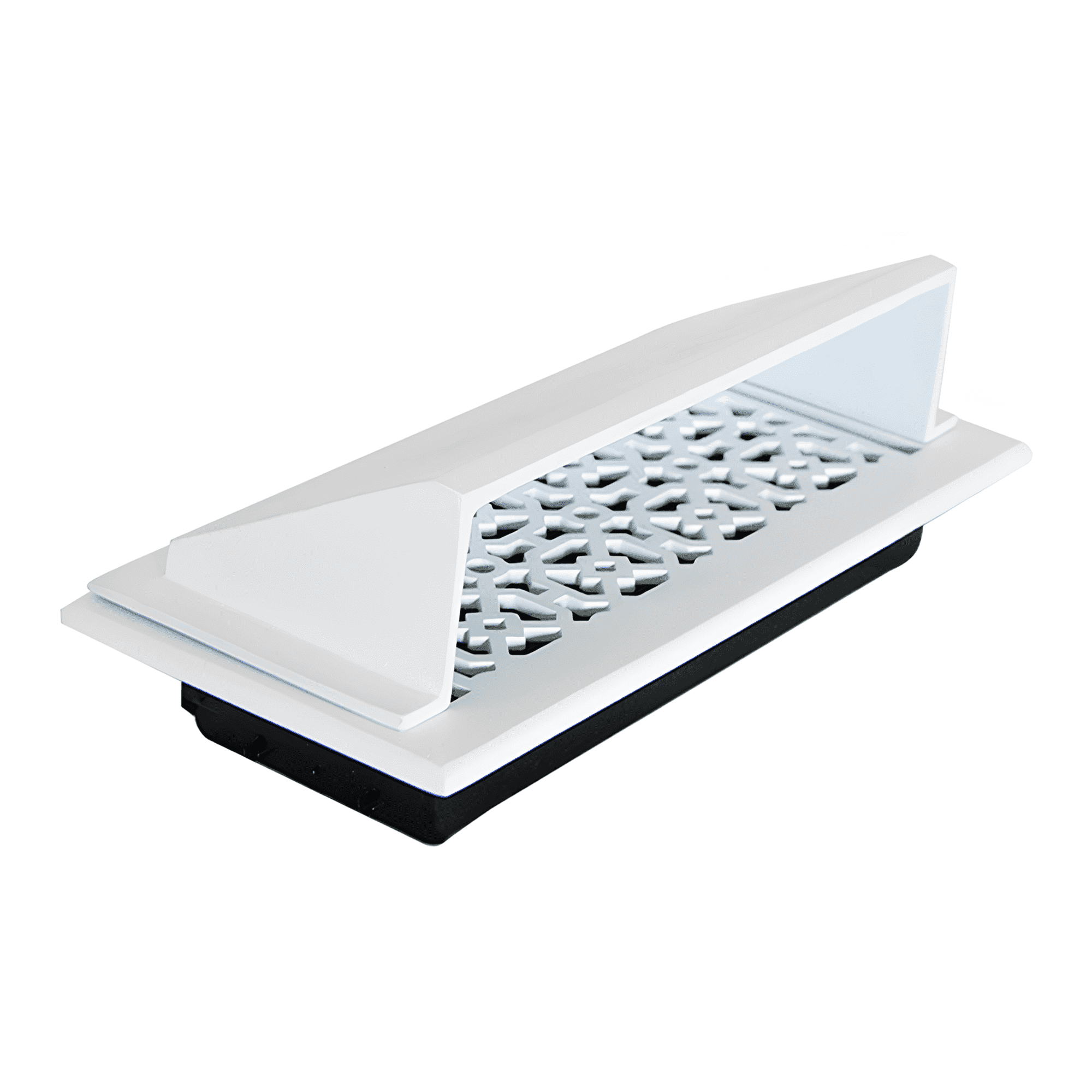 Solid Metal Deflector 8"x14" Unbreakable Cast Aluminum | Air & Heat Diverter