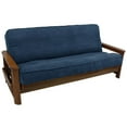 thumbnail image 1 of Solid Microsuede Double Corded 8 to 9-inch Full Futon Cover, 1 of 1