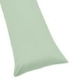 thumbnail image 1 of Sweet Jojo Designs Mint Green Body Pillow Cover Case 54x20 (Pillow Not Included), 1 of 2
