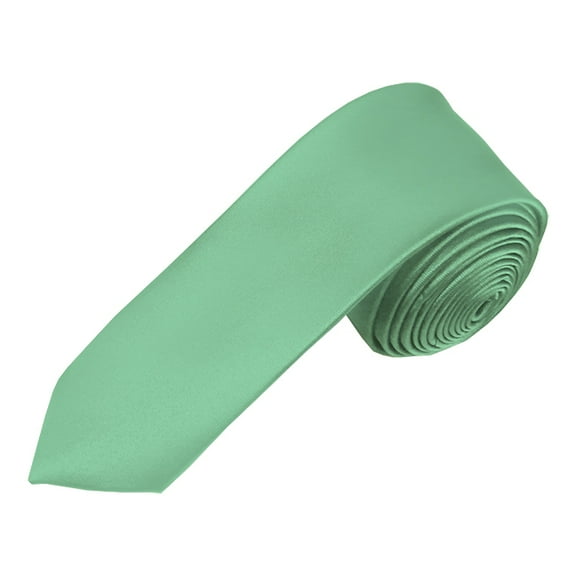Solid Mint Green Boy's Necktie