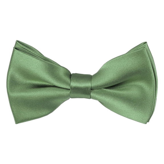 Solid Mint Green Men's Pre-Tied Bow Tie