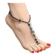 thumbnail image 1 of Solid Navy Blue Beach Barefoot Sandals, 1 of 4