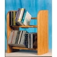 thumbnail image 1 of Solid Oak 2 Row Dowel CD Rack, 1 of 1