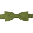 thumbnail image 1 of Solid Olive Green Kid's Pre-Tied Bow Tie, 1 of 5