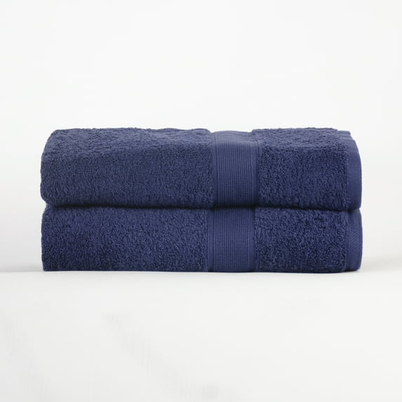 Solid Organic Cotton 2-Piece Bath Sheet Set
