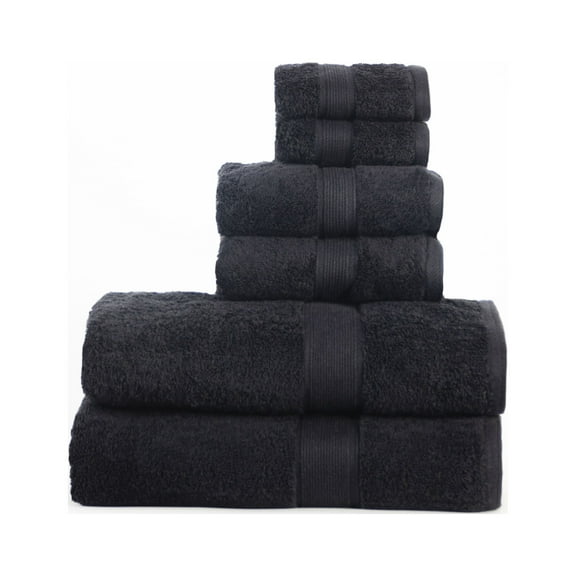 Solid Organic Cotton 6-Piece Towel Set