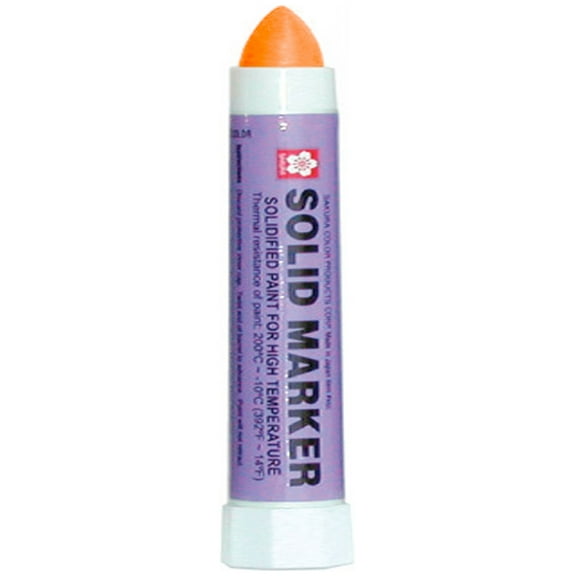 Solid Paint Marker with 1/2" Tip (Fluorescent Orange)- Oil-Based Car Markers for Dealership and Retail Use - Car Window Markers for Cars - Durable Windshield Markers Ideal for Advertising and Display