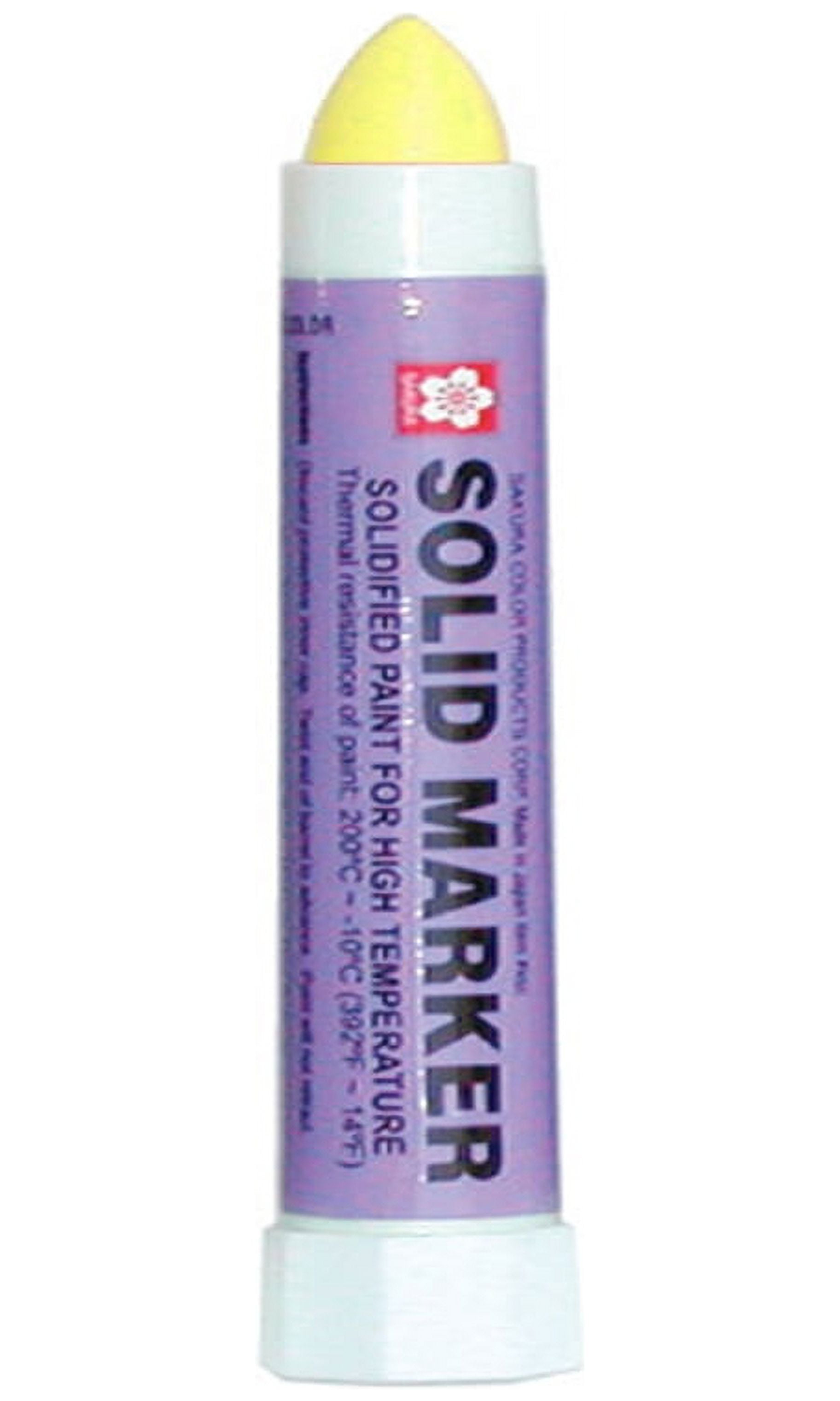Solid Paint Marker with 1/2" Tip (Fluorescent Yellow)