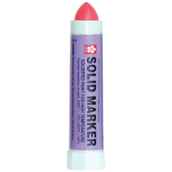 SSWBasics Solid Paint Marker with 1/2" Tip (Red)- Car Markers for Dealership and Retail Use - Car Window Markers for Cars - Durable Windshield Markers Ideal for Advertising and Display