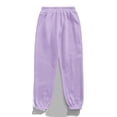thumbnail image 1 of Solid Pants Lilac Purple Womens Sweatpants (Women's), 1 of 4